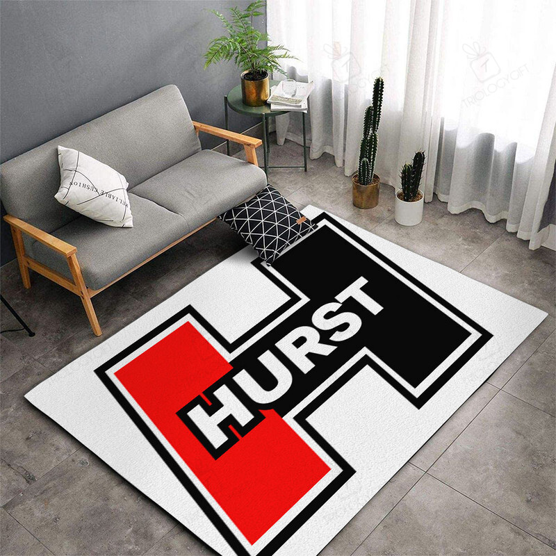 Vintage Drag Racing Hot Rod Rug for Garage Decoration Bluefink