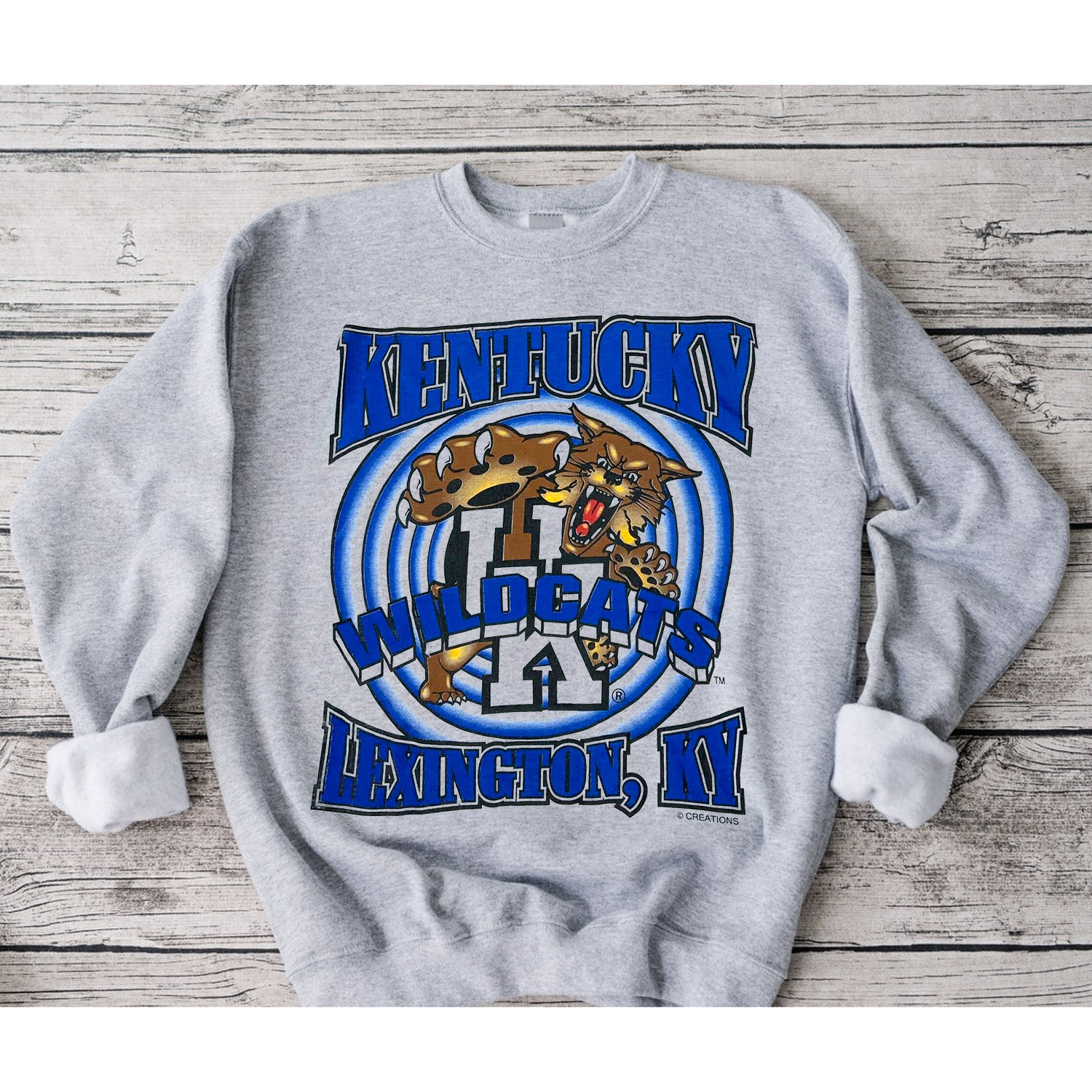 Vintage Kentucky Wildcats T-Shirt Ncaa Single Stitch, Fan Gift