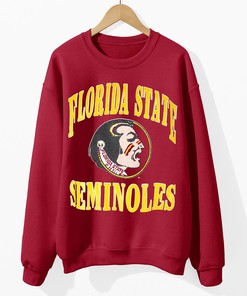 Vintage NCAA Florida State Seminoles Crew Neck Sweatshirt 1990s - Fan Gift