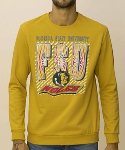 Vintage NCAA Florida State University Seminoles Crew Neck Sweatshirt 1990s - Fan Gift