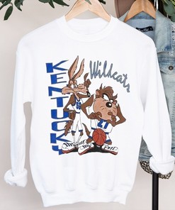 Vintage NCAA Kentucky Wildcats Looney Tunes Shirt Fan Gift
