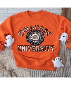 Vintage Orange University of Syracuse T-Shirt, 1980s Orangemen College Shirt