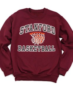 Vintage Stanford Basketball Logo T Shirt
