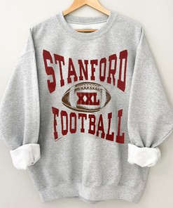 Vintage Stanford University Football Crewneck Sweatshirt