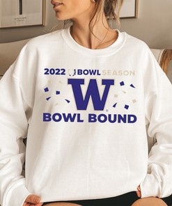 Washington Huskies 2022 Bowl Season Bowl Bound Tee, Fan Gift