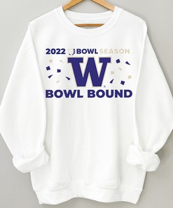 Washington Huskies 2022 Bowl Season Bowl Bound Tee, Fan Gift