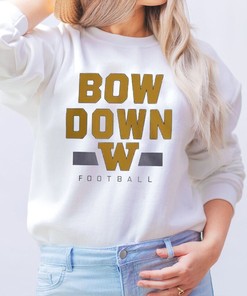 Washington Huskies Football Bow Down T-Shirt, Gift for Fans