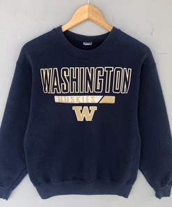 Washington Huskies T-Shirt - Washington Huskies T-Shirt in Vintage Style