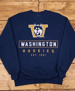 Washington Huskies Unisex Tee - Washington Huskies Unisex T-Shirt in Vintage Style