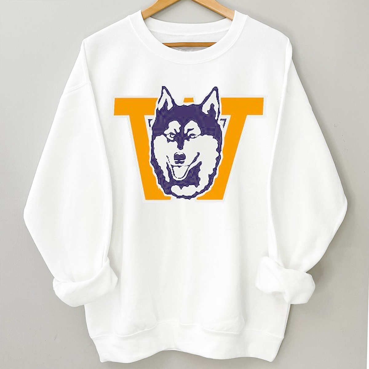 Washington Huskies Vintage Logo T-Shirt in Vintage Style