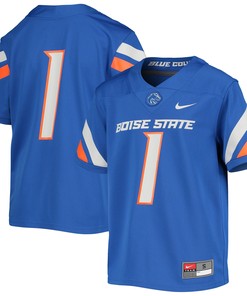 #1 Boise State Broncos Untouchable Football Jersey - Royal Ncaa