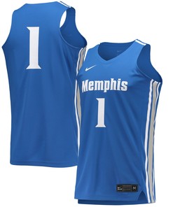 #1 Memphis Tigers Replica Basketball Jersey - Royal Ncaa