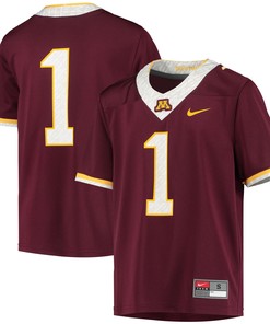 #1 Minnesota Golden Gophers Untouchable Football Jersey - Maroon Ncaa