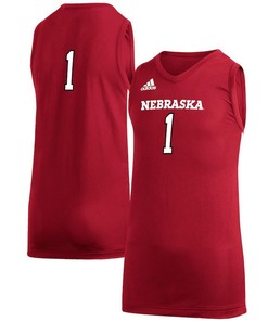 1 Nebraska Huskers Youth Game Jersey - Scarlet
