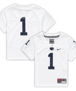 #1 Penn State Nittany Lions Toddler Untouchable Football Jersey - White Ncaa