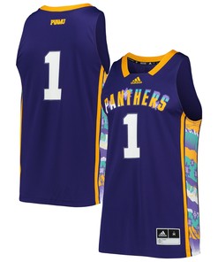 #1 Prairie View A&m Panthers Adidas Honoring Black Excellence Replica Basketball Jersey - Purple Ncaa