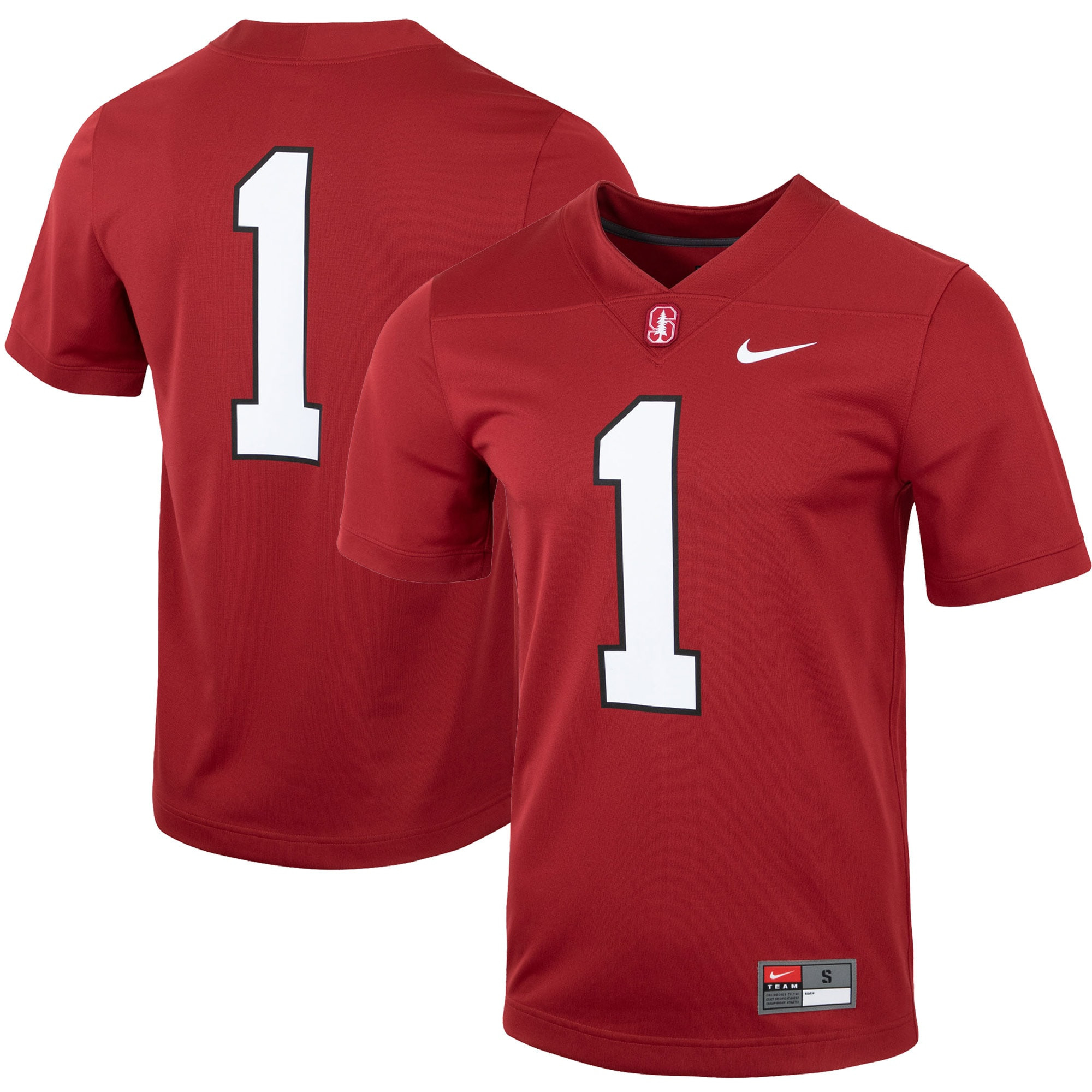 #1 Stanford Cardinal Untouchable Football Jersey - Cardinal Ncaa