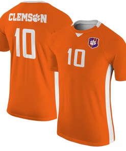 #10 Clemson Tigers Original Retro Brand Soccer Jersey - Orange Ncaa