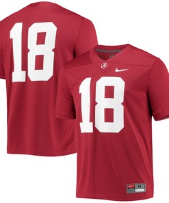 #18 Alabama Crimson Tide Game Jersey - Crimson Ncaa
