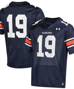 #19 Auburn Tigers Under Armour Replica Jersey - Navy Ncaa