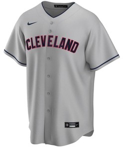 2020 Mlb Personalized Custom Cleveland Guardians Gray Custom Jersey