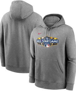 2022 Mlb All-star Game La Fleece Pullover Hoodie - Gray