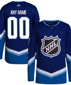 2022 Nhl All-star Game Western Conference Pick-a-player Jersey - Blue