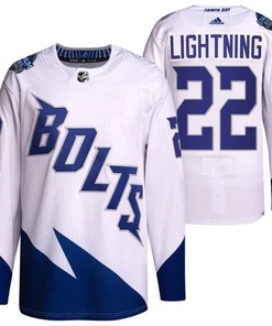 2022 Stadium Series Lightning 22 White Primegreen Jersey Jersey