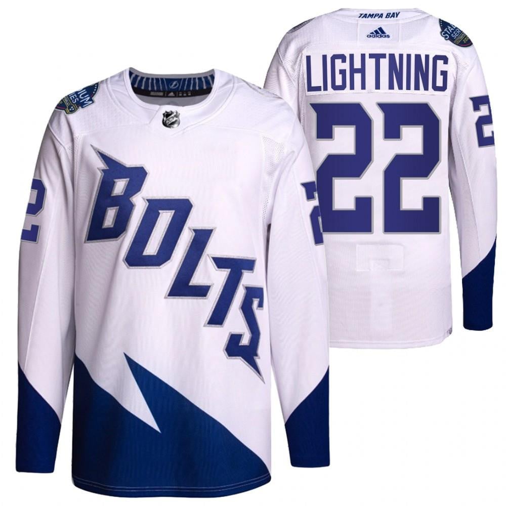 2022 Stadium Series Lightning 22 White Primegreen Jersey Jersey