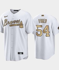 2022-23 All-Star Game NL Atlanta Braves Jersey, White 54 Max Fried Jersey