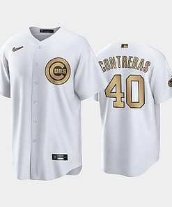 2022-23 All-Star Game NL Chicago Cubs White 40 Willson Contreras Jersey