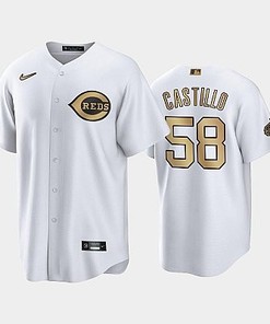 2022-23 All-Star Game NL Cincinnati Reds White 58