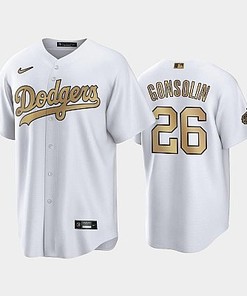 2022-23 All-Star Game NL Los Angeles Dodgers White 26 Tony Gonsolin Jersey