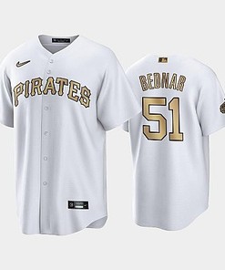 2022-23 All-Star Game NL Pittsburgh Pirates White 51 David Bednar Jersey