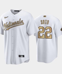 2022-23 All-Star Game NL Washington Nationals White 22 Juan Soto Jersey