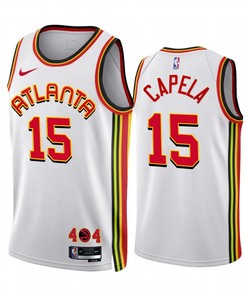 2022-23 Atlanta Hawks Clint Capela 15 White Association Edition 15 Jersey
