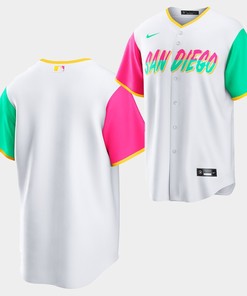 2022-23 City Connect San Diego Padres White Jersey