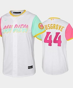 2022-23 City Connect Youth San Diego Padres Joe Musgrove 44 Joe Musgrove Jersey - White