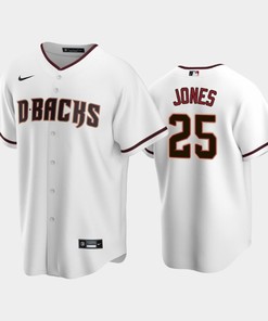 2022-23 Draft Arizona Druw Jones 25 Diamondbacks White Home Jersey