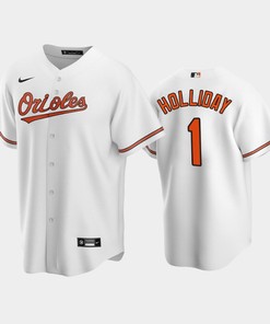 2022-23 Draft Baltimore Orioles Jackson Holliday 1 White Home Jersey