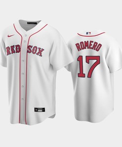 2022-23 Draft Boston Red Sox Mikey Romero 17 White Home Jersey