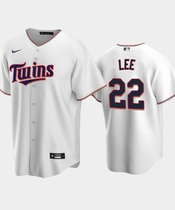 2022-23 Draft Minnesota Twins Brooks Lee 22 White Home Jersey