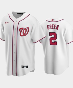 2022-23 Draft Washington Nationals Elijah Green 2 White Home Jersey