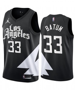 2022-23 Los Angeles Clippers Nicolas Batum 33 Black Statement Edition Jersey