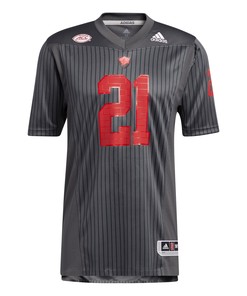 #21 Nc State Wolfpack Adidas Strategy Premier Jersey - Gray Ncaa