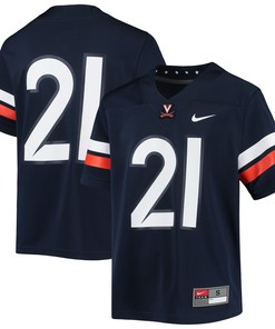 #21 Virginia Cavaliers Untouchable Football Jersey - Navy Ncaa