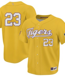 #23 LSU Tigers 2023 NCAA World Series Champions Jersey - Men Gold