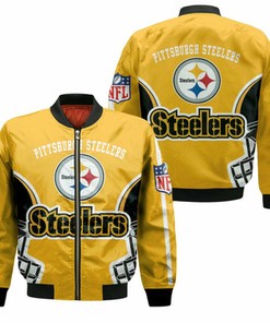 3D Pittsburgh Steelers 3Ds Sweatshirt Pullover 3D Bomber Jacket Model 124