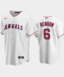 6 Anthony Rendon White Los Angeles Angels Home Jersey