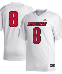 #8 Louisville Cardinals Adidas Alumni Replica Jersey - White Ncaa
